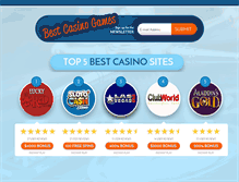Tablet Screenshot of bestkasino.com